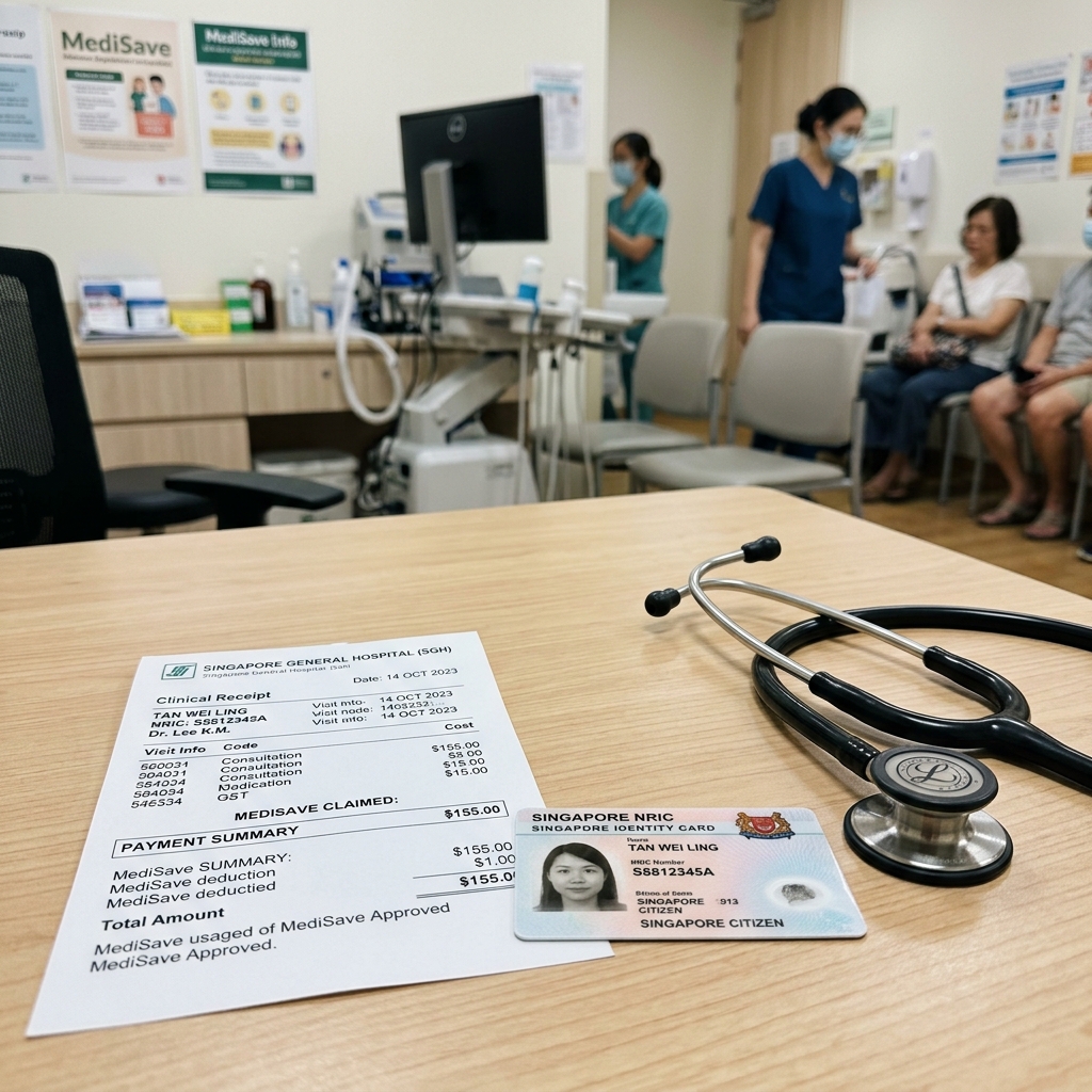 Medical insurance healthcare document